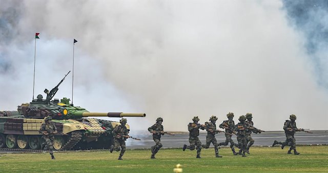 Enfrentamiento militar entre China y la India