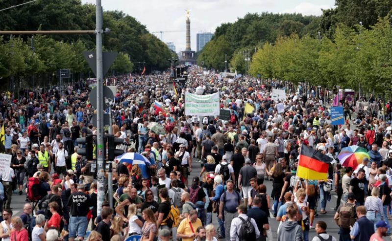 Movimiento Anti-Covid en Alemania