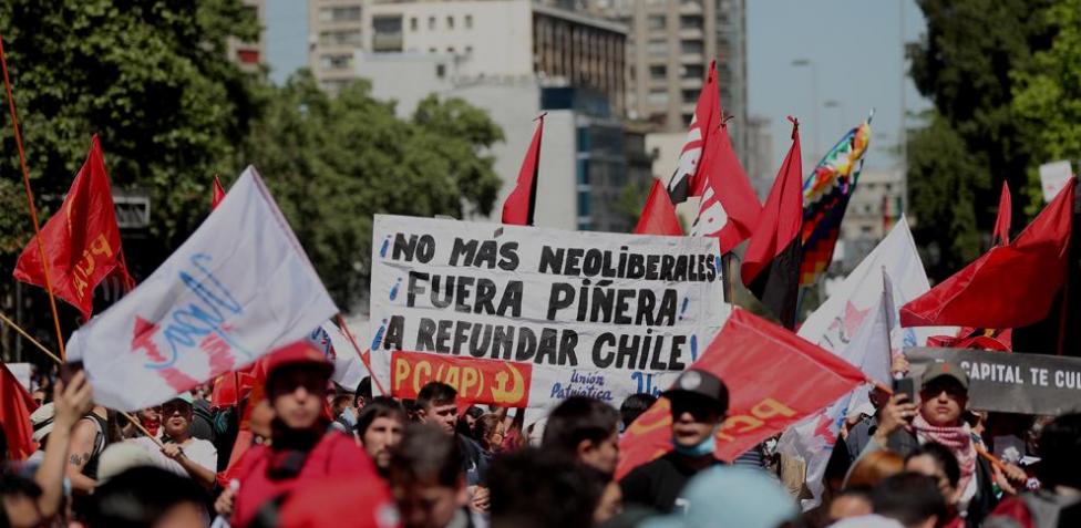 Huelga general en Chile: los ciudadanos insisten en que Piñera debe renunciar