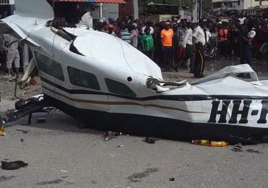 Autoridades confirman accidente de avión en Haití se debió a la pérdida del motor