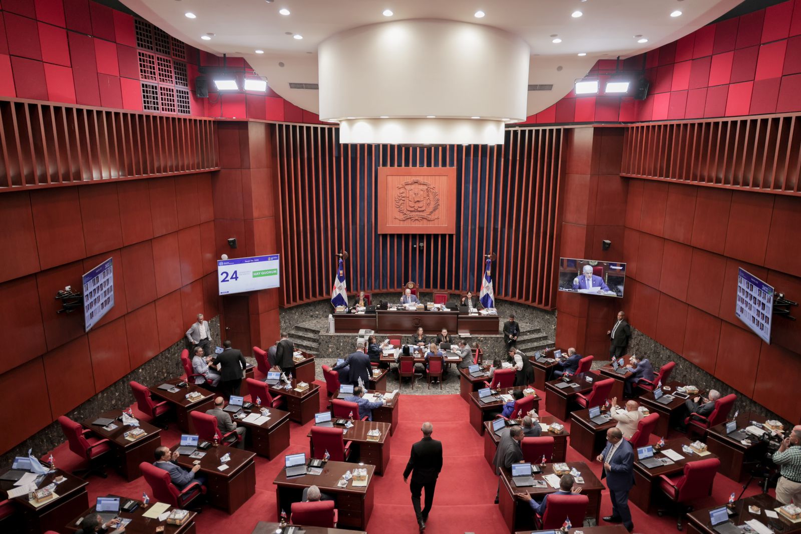 Sesión del Senado de la República Dominicana