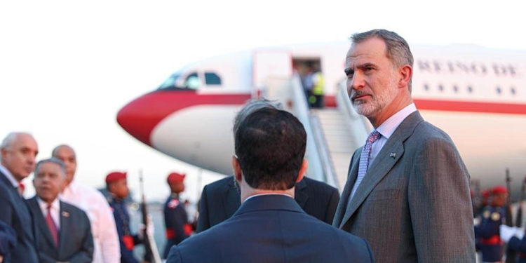 Palacio Nacional recibe este viernes al Rey de España y al presidente chileno