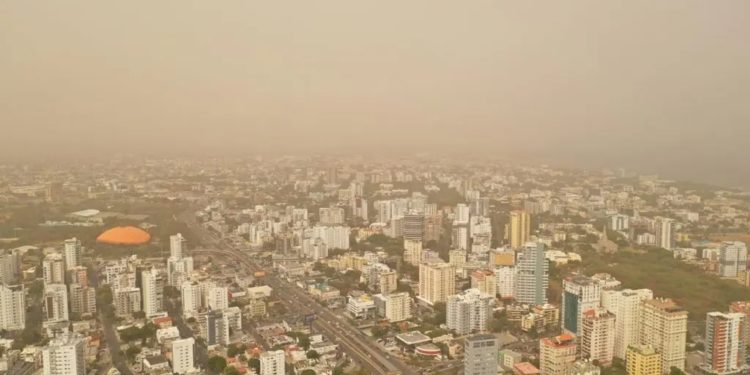 En gran parte del territorio dominicano el cielo tendrá un aspecto gris por partículas del polvo Saraha