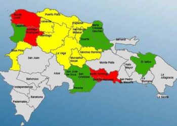 El COE eleva a 20 las provincias en alerta por vaguada