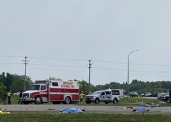 15 muertos en un accidente entre un camión y un autobús en Canadá