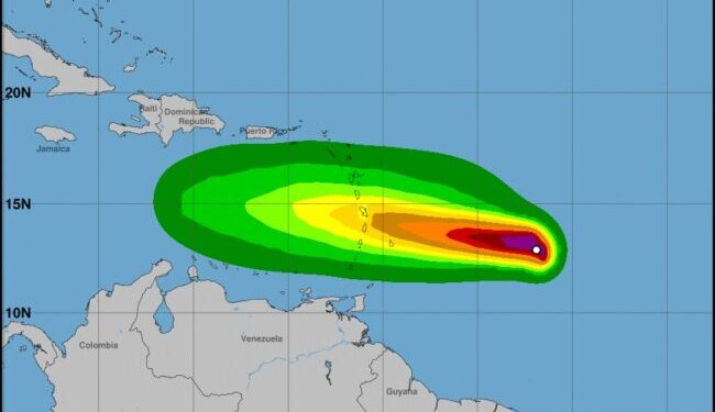 Tormenta Bret descargará lluvias abundantes en gran parte de RD