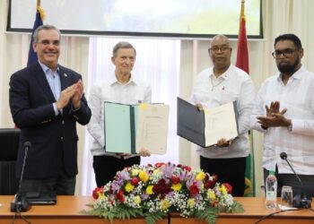 Guyana y República Dominicana firman acuerdo de cooperación energética