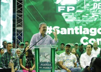Leonel encabeza acto de juramentación este martes en Santiago