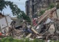 TLMD desplome edficio brasil Derrumbe de un edifico dejó 3 muertos y diez desaparecidos en Brasil