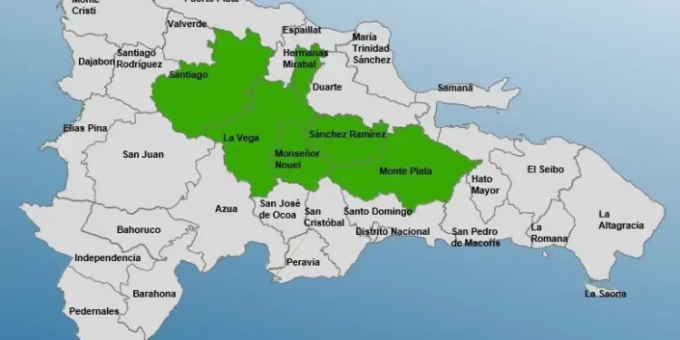 COE mantiene seis provincias en alerta verde por efectos de una vaguada