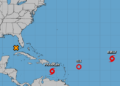 Tormenta tropical Franklin amenaza a la Republica Dominicana Toda la República Dominicana bajo alerta por tormenta tropical Franklin