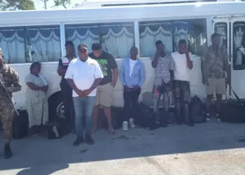 Detienen chofer dominicano con 6 haitianos ilegales a bordo de un camión en Jimani