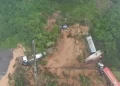 Brasil Un muerto y cuatro desaparecidos por derrumbe arrastró villa en Brasil