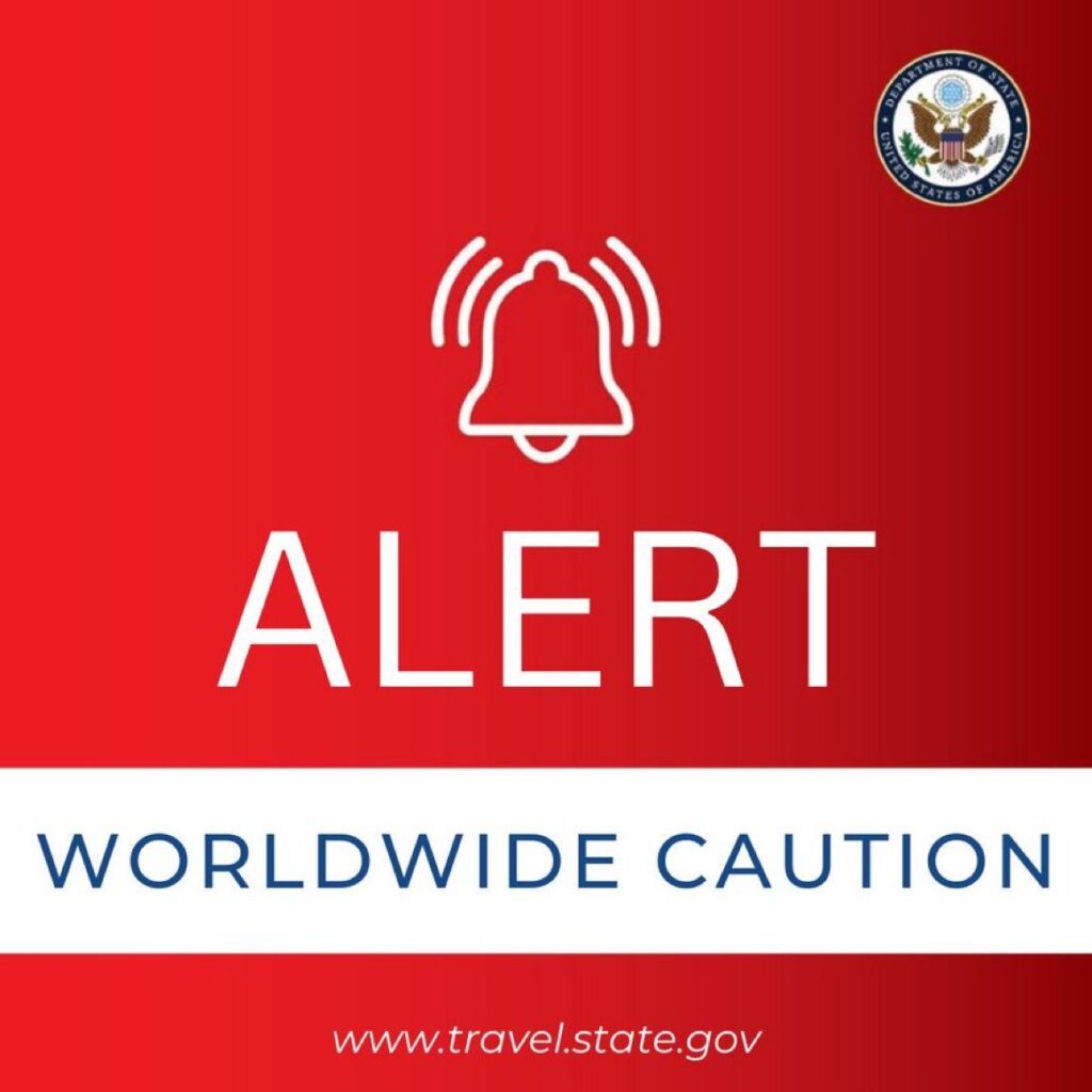 IMG 20231019 WA0037 EE.UU. emite una alerta mundial de viaje debido ataques terroristas