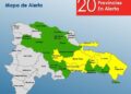 IMG 20231110 WA0261 COE aumenta a 8 provincias en alerta amarilla y doce en verde por vaguada