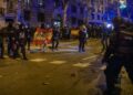nueva manifestacion contra la amnistia frente a la sede del psoe en madrid 18de 39 heridos y siete detenidos tras protestas contra la ley de amnistía en Madrid