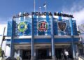 Policia Nacional cuartel general fachada frontal Cae abatido reconocido delincuente “Búfalo” en Santo Domingo Este