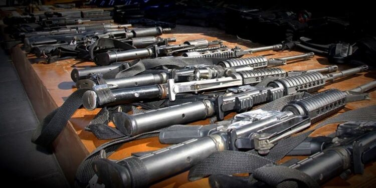 70 % de las armas usadas para cometer delitos en México provienen de EE.UU.