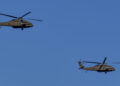 captan como dos helicopteros de la guardia nacional de ee uu se estrellan durante un entrenamiento Se estrella un helicóptero de la Guardia Nacional de EE.UU.