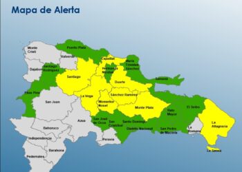 COE disminuye a ocho las provincias en alerta amarilla y mantiene 13 en verde