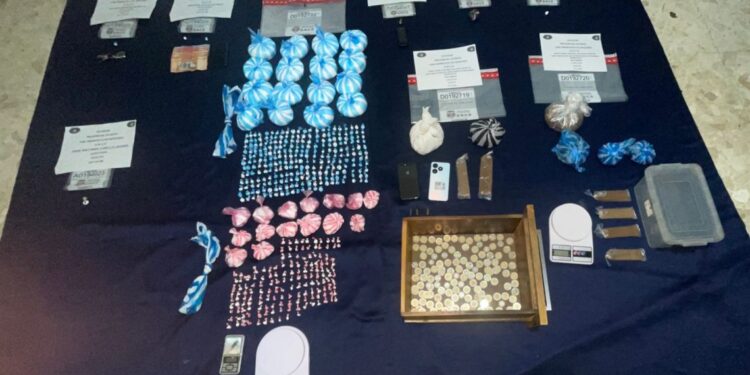 Ocupan más de 700 mil gramos de distintas drogas en mayor parte del DN