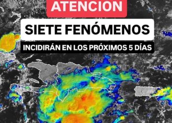 Siete fenómenos atmosféricos amenazan con fuertes lluvias a RD, advierte Suriel