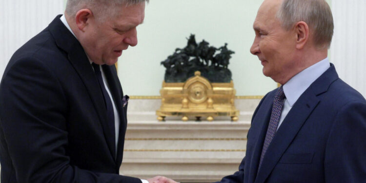 El Kremlin revela detalles de la conversación entre Putin y el primer ministro de Eslovaquia