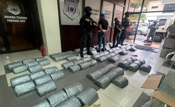 Incautan 317 libras de marihuana en Santo Domingo Oeste