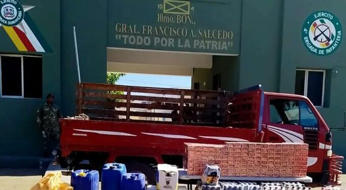 Autoridades incautan cigarrillos y bebidas provenientes de Haití