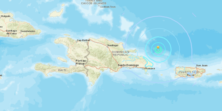 Sismo de 5.8 se siente en Puerto Rico, sin reportes de daños