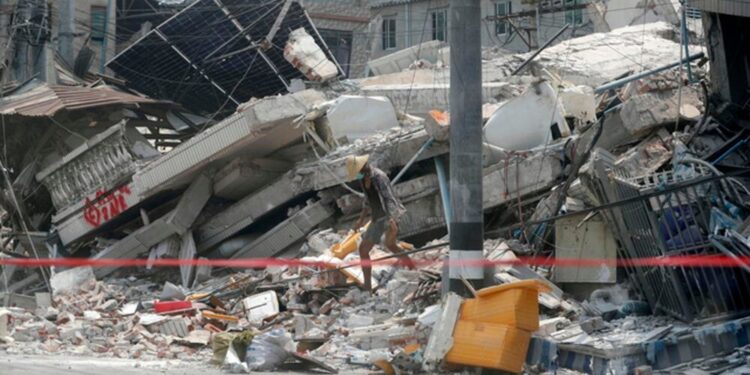 Terremoto en Birmania deja más de 3.100 muertos y 17 millones de afectados
