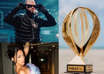 Eddy Herrera, Yailin La Más Viral y Caroline Aquino brillarán en los HEAT Latin Music Awards 2025 en Colombia