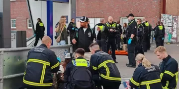 Ataque con cuchillo en estación central de trenes en Hamburgo deja 12 heridos
