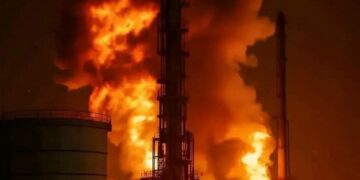 Irán ataca central eléctrica en Haifa, Israel; se reportan apagones masivos